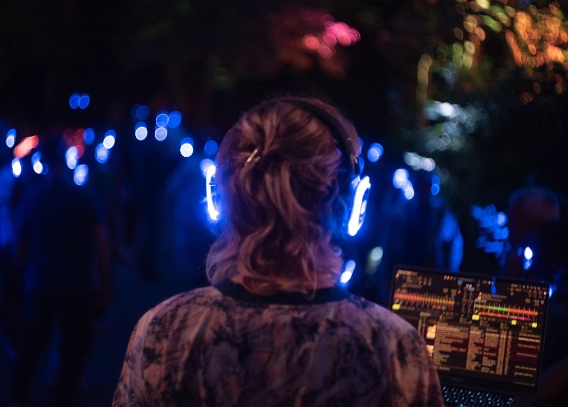 DJ Kazymir am Mischpult